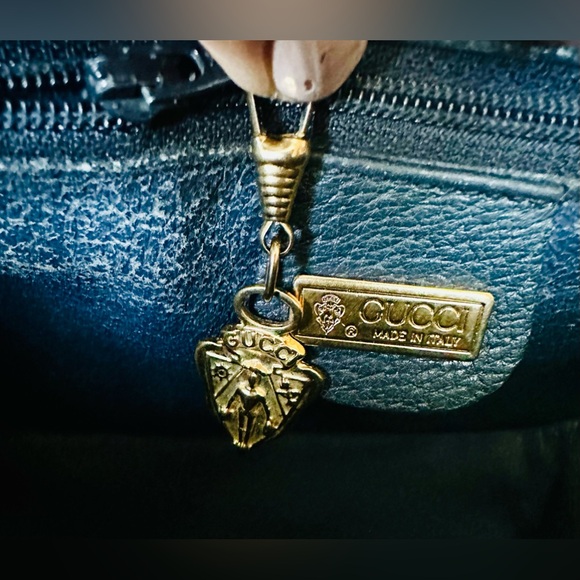 Gucci Navy PVC Crossbody Bag - Picture 8 of 16